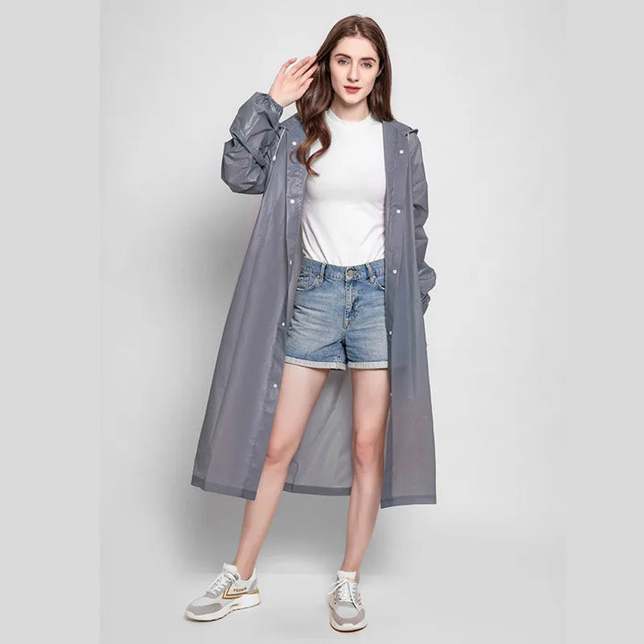 Atmungsaktive Regenjacke Damen Wasserdicht für Outdoor-Aktivitäten - Ideal zum Wandern und Camping 2