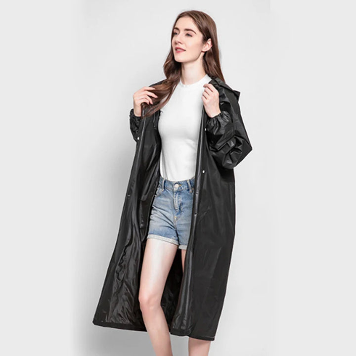 Atmungsaktive Regenjacke Damen Wasserdicht für Outdoor-Aktivitäten - Ideal zum Wandern und Camping 3