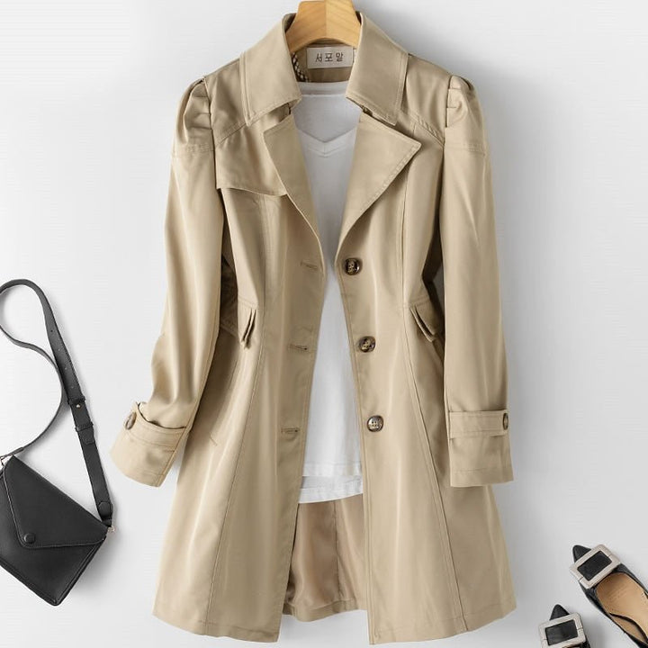 Chamora – Modischer Damen Trenchcoat Schwarz für Vielseitige Anlässe 2