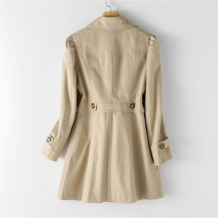 Chamora – Modischer Damen Trenchcoat Schwarz für Vielseitige Anlässe 5