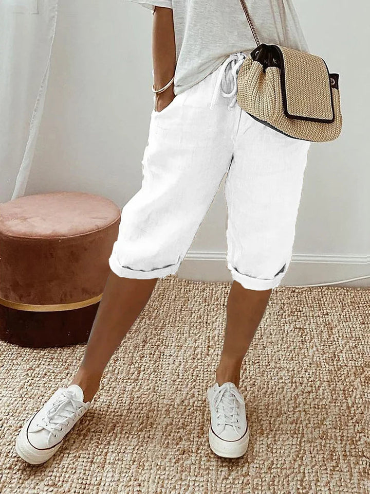 Damen Shorts mit Kordelzug – Bequem und Stilvoll für Sommer Freizeit & Sport 2