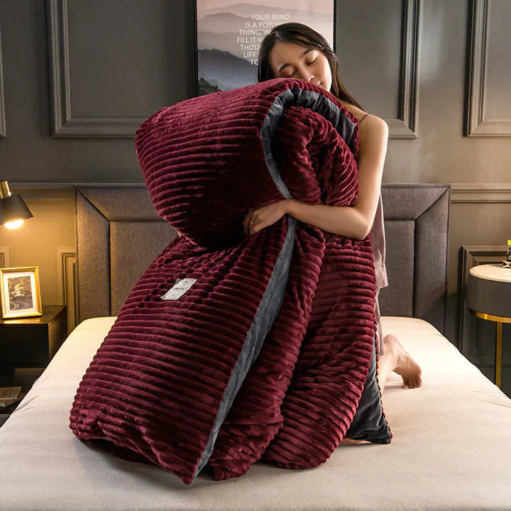DreamWeave – Luxuriöser Duvetbezug aus Samt-Fleece für Ultimativen Schlafkomfort 2