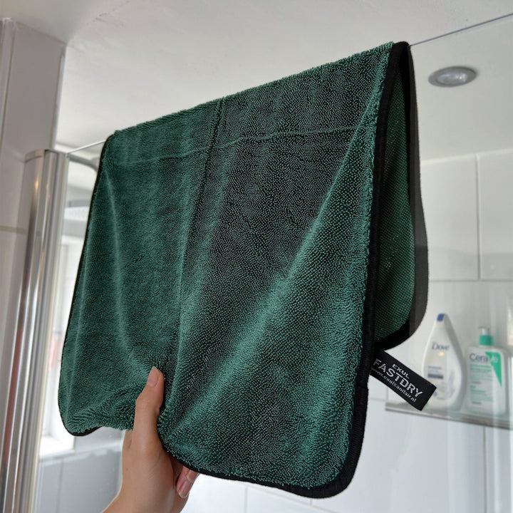 DrySwift Mikrofasertuch Waschbar – Superabsorbierendes Tuch für Streifenfreies Trocknen in Badezimmer und Küche 5