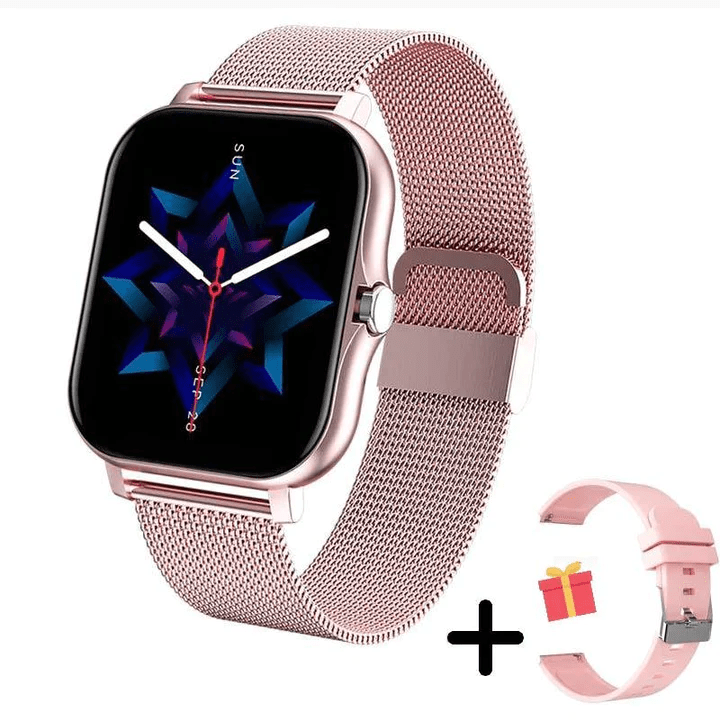 Elegante Damen Smartwatch mit 1.3 Zoll Touchscreen, Fitnessuhr & Sportmodi 2