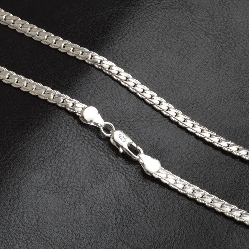 Elegante Halskette Damen aus 925er Sterlingsilber – Zeitlose Schönheit & Vielseitig 3