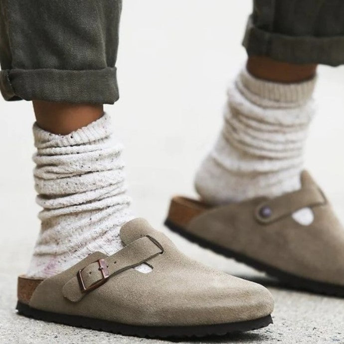 EliteStep – Unisex Sandalen aus veganem Leder mit zeitlosem Design und Komfort 5