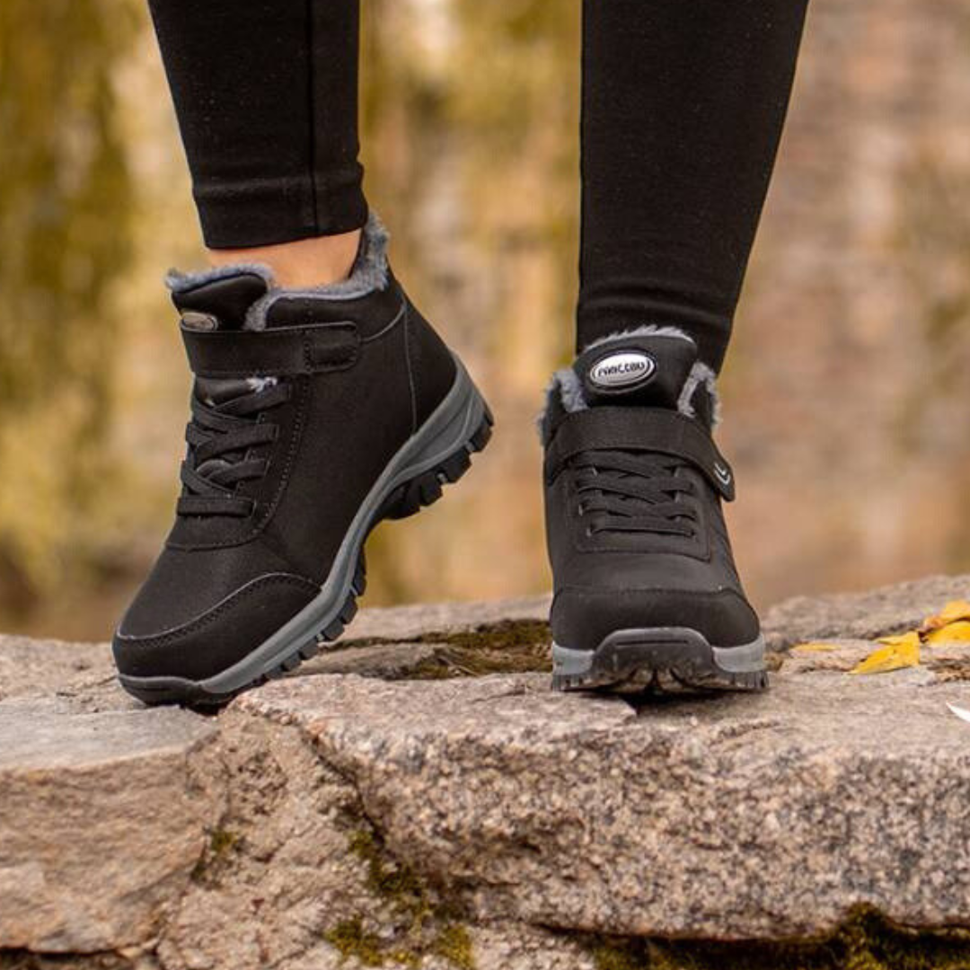 Ergonomische Winterstiefel Damen – Wärmende, Rutschfeste Winterschuhe für Komfort 4