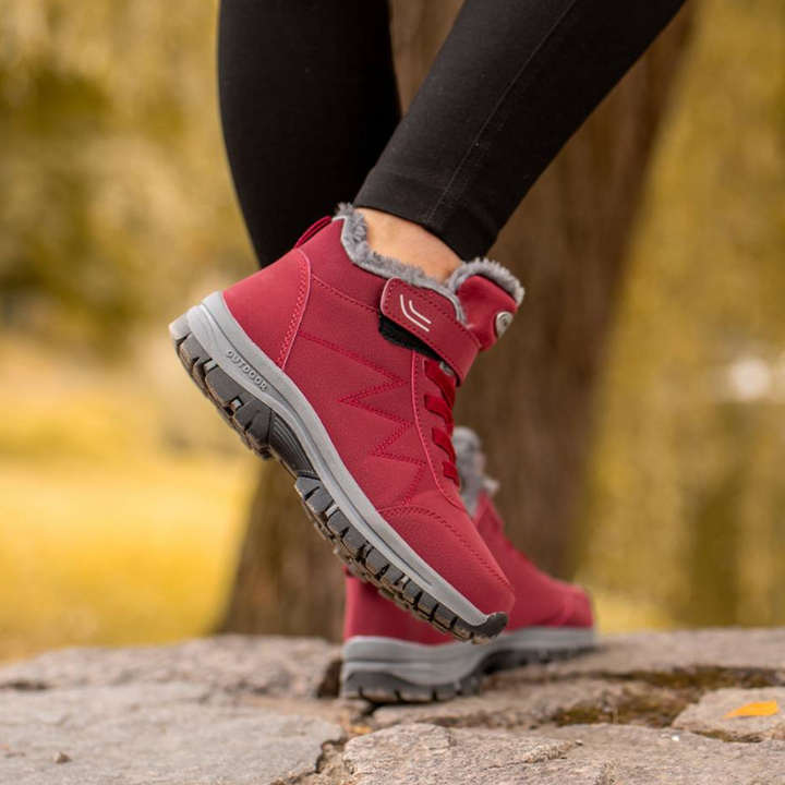 Ergonomische Winterstiefel Damen – Wärmende, Rutschfeste Winterschuhe für Komfort 8