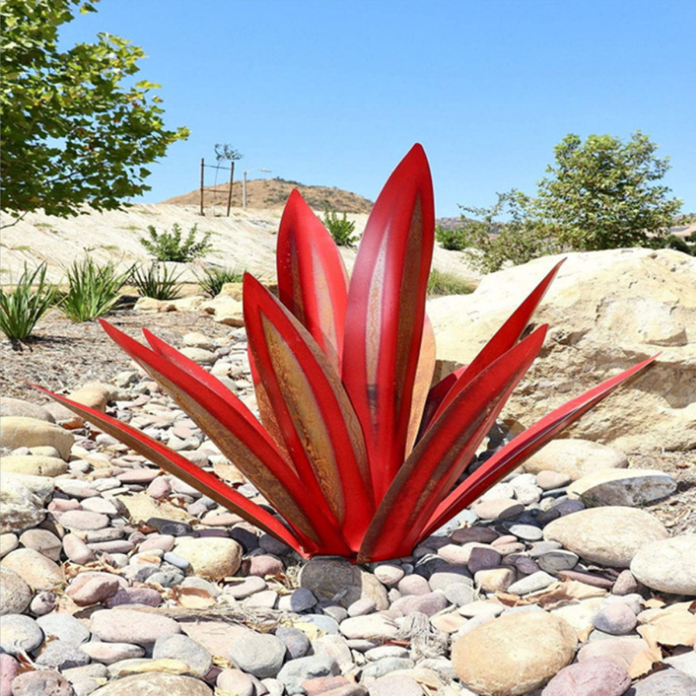 Handgefertigte Agave Dekopflanze – Hochwertige Kunstpflanze Für Stilvolle Deko 6