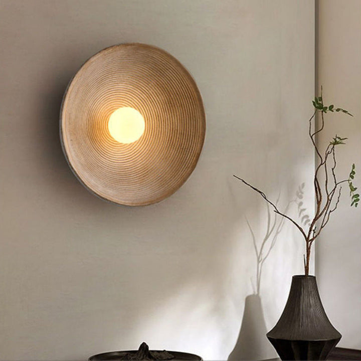 Japanische Wandleuchte aus Holz – Minimalistische LED-Wandlampe für Innenräume 2