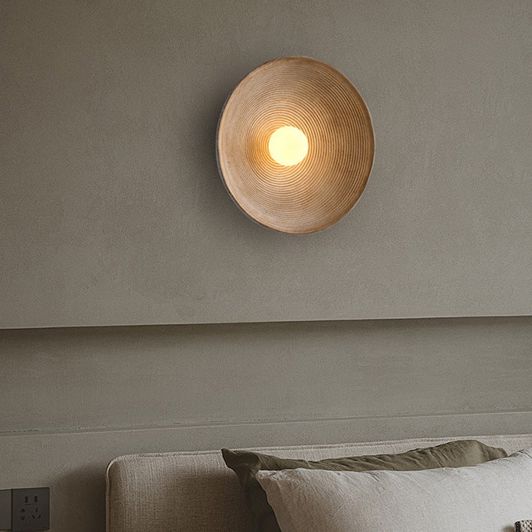 Japanische Wandleuchte aus Holz – Minimalistische LED-Wandlampe für Innenräume 3
