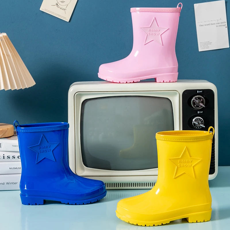 Kinder Gummistiefel Größe 27-40 – Leicht, Rutschfest und Wasserdicht 2