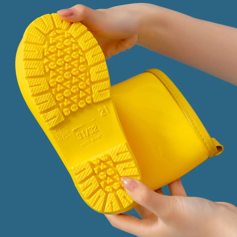 Kinder Gummistiefel Größe 27-40 – Leicht, Rutschfest und Wasserdicht 4