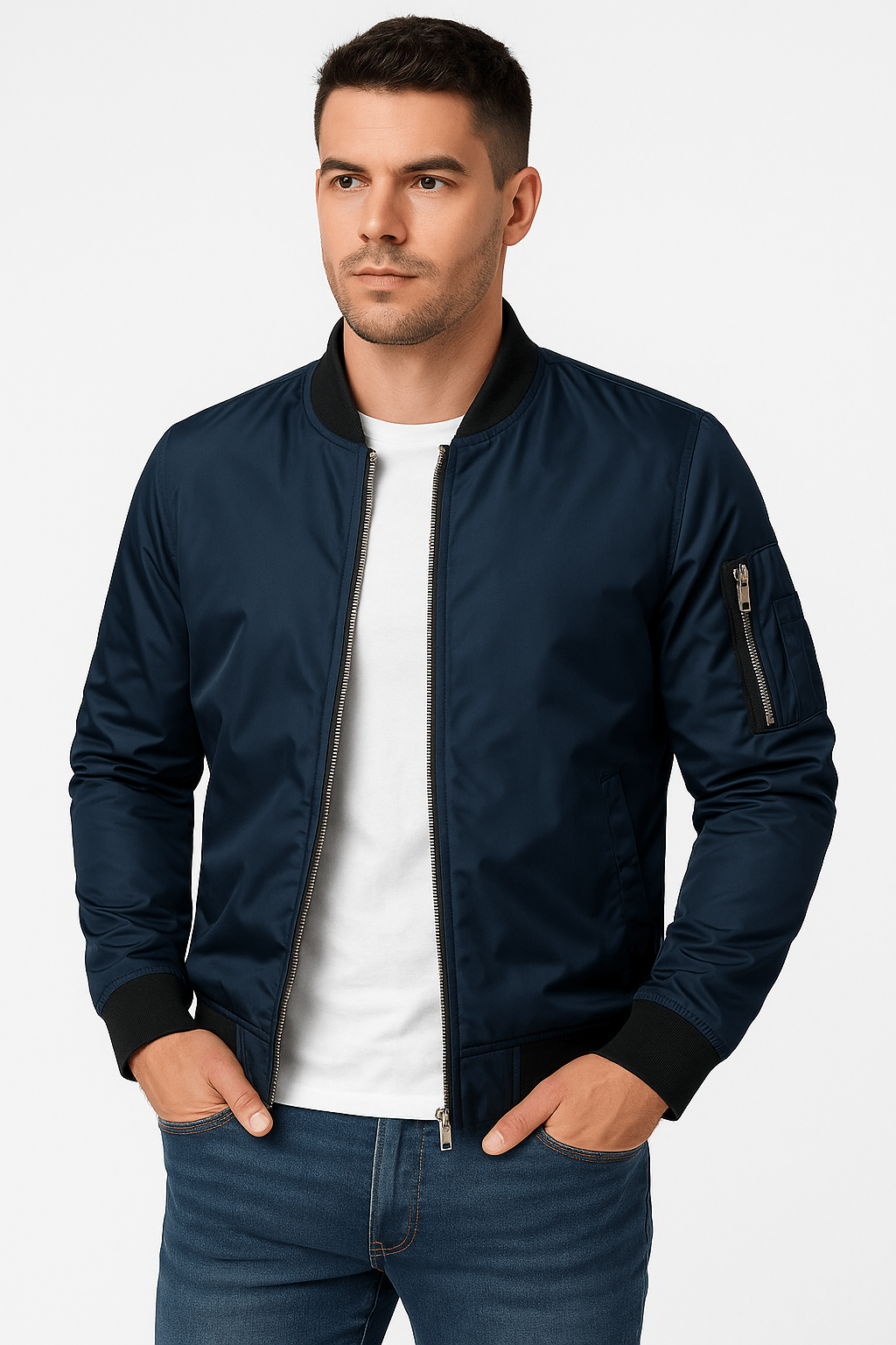 Leichte Bomberjacke Damen für Stil und Komfort – Klassischer Schnitt, Atmungsaktives Material 4