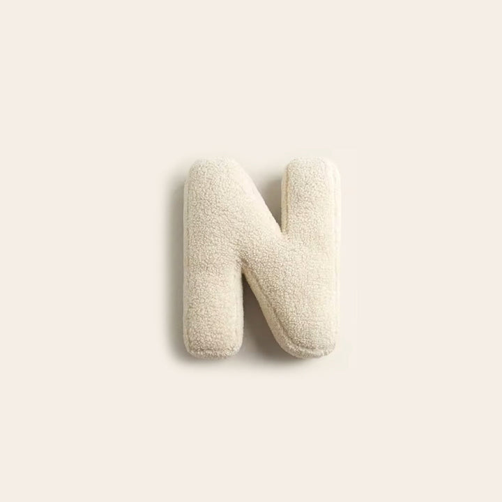 LetterLounge – Personalisierbares Sofa Kissen aus Baumwolle für individuellen Stil 19