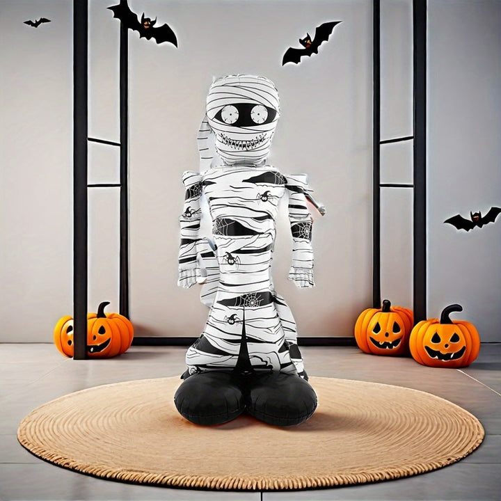 Lustige Halloween-Mumie – Aufblasbare Dekoration für drinnen und draußen 2