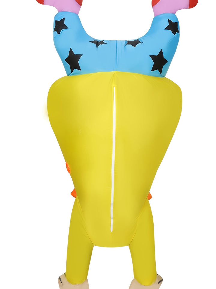 Lustiges aufblasbares Clownkostüm für Halloween – Ideal für Erwachsene 1