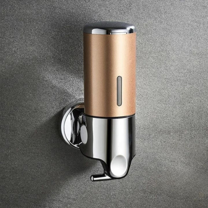 Moderner Wandseifenspender aus Edelstahl – Elegantes Badezimmeraccessoire mit 500 ml Fassungsvermögen 10