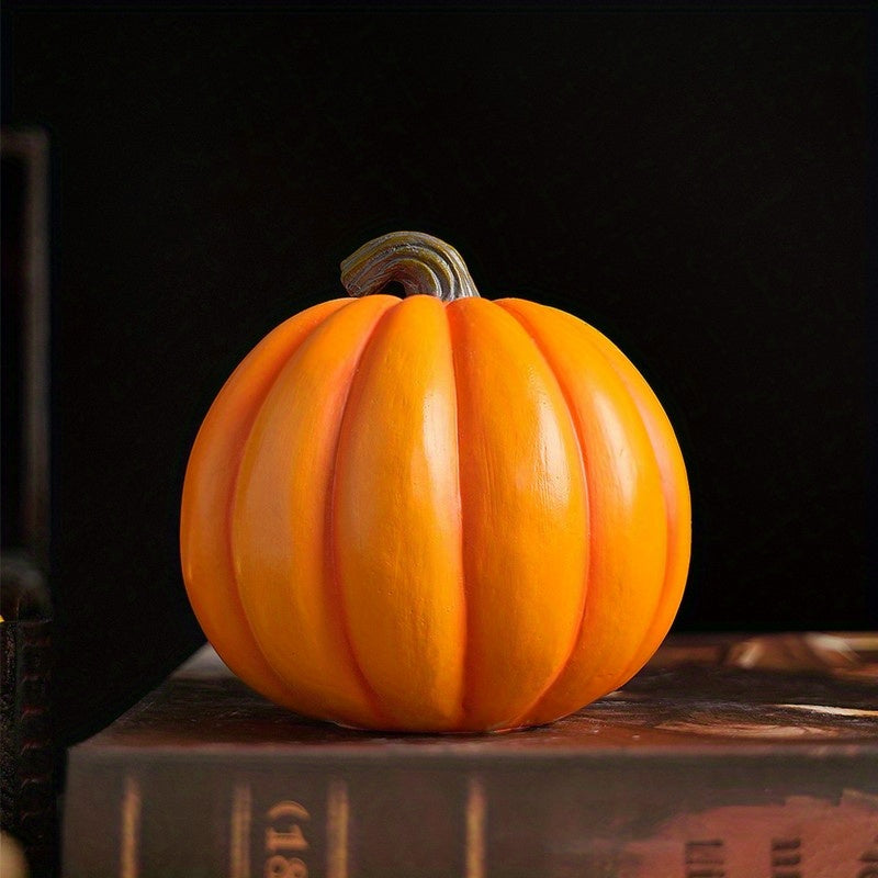 Realistische Halloween Deko – Jack O'Lantern Mit Schädel Für Gruselige Tischdeko 3