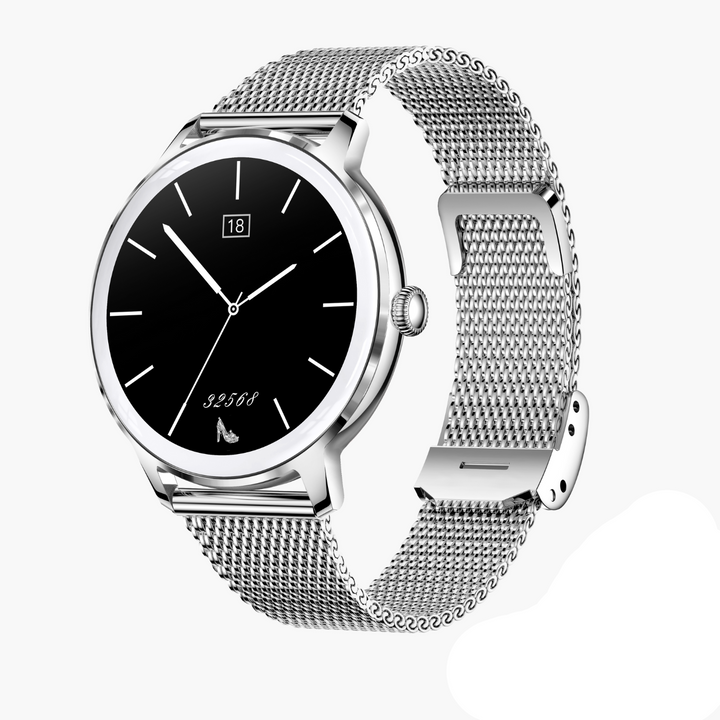 Smartwatch mit Fitness-Tracking, Benachrichtigungen und Wasserbeständigkeit – Elegantes Design für Aktivitätsbewusste 7