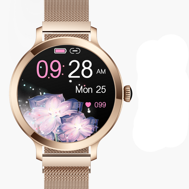 Smartwatch mit Fitness-Tracking, Wasserfest und Benachrichtigungsfunktion – Kompatibel mit Smartphones, Lange Akkulaufzeit 3