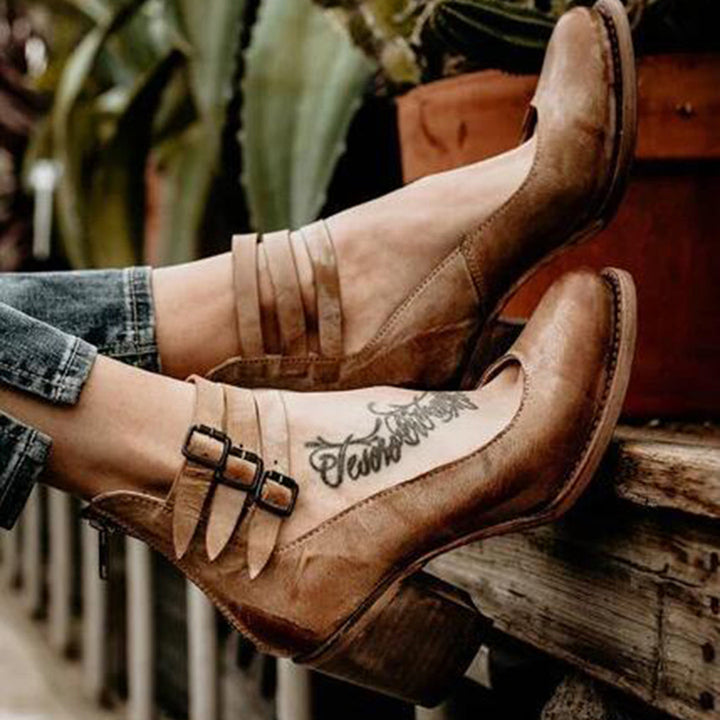 Stylische Damenschuhe – Bequeme Stiefeletten mit Rutschfester Sohle für Jeden Anlass 3