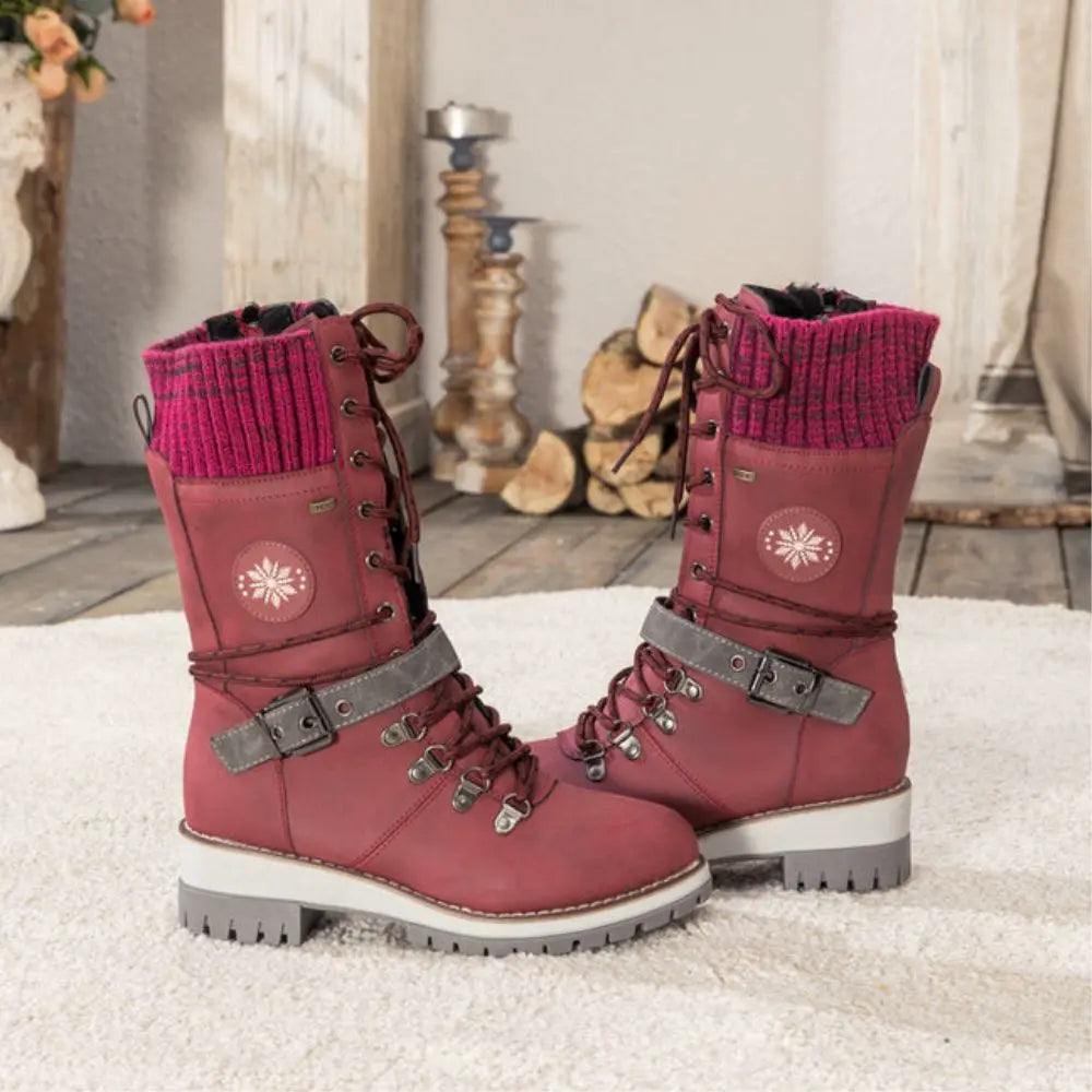ThermoConfort – Orthopädische Winterstiefel Damen Gefüttert für Optimalen Komfort und Wärme 5