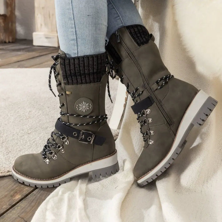 ThermoConfort – Orthopädische Winterstiefel Damen Gefüttert für Optimalen Komfort und Wärme 7