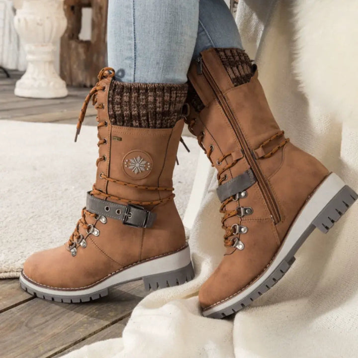 ThermoConfort – Orthopädische Winterstiefel Damen Gefüttert für Optimalen Komfort und Wärme 9
