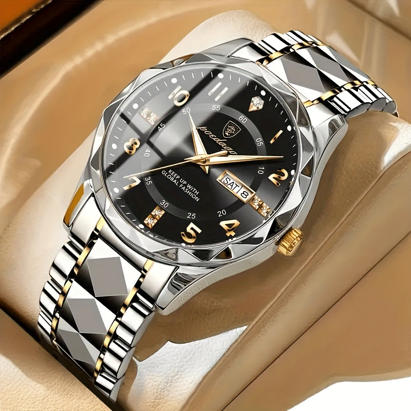 Titan Sportuhr Herren – Multifunktionale Wasserdichte Sportuhr mit Chronograph 2
