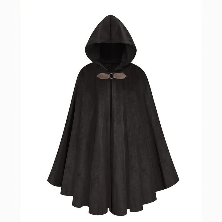 Unisex Halloween-Cape mit Kapuze – Langes, Weiches Polyester für Kostüme 0