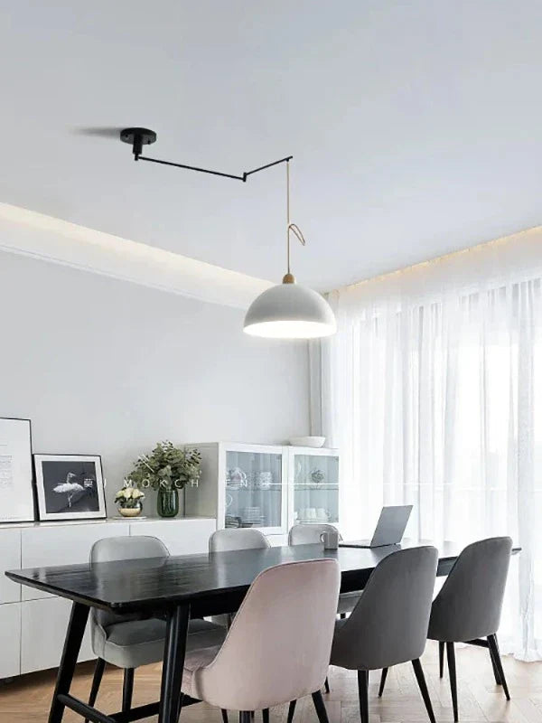 Verstellbare LED Deckenleuchte im Modernen Design – Flexible Deckenlampe für Wohnzimmer und Jeden Raum 1