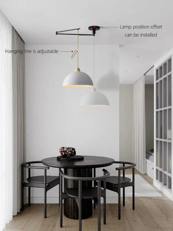 Verstellbare LED Deckenleuchte im Modernen Design – Flexible Deckenlampe für Wohnzimmer und Jeden Raum 5