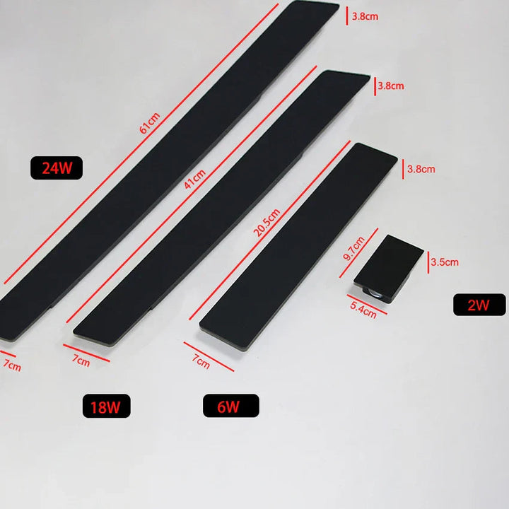 Wetterfeste Aluminium Außenlampe – Elegante Wandbeleuchtung für Außenbereiche, IP65, Langlebig und Stilvoll 3