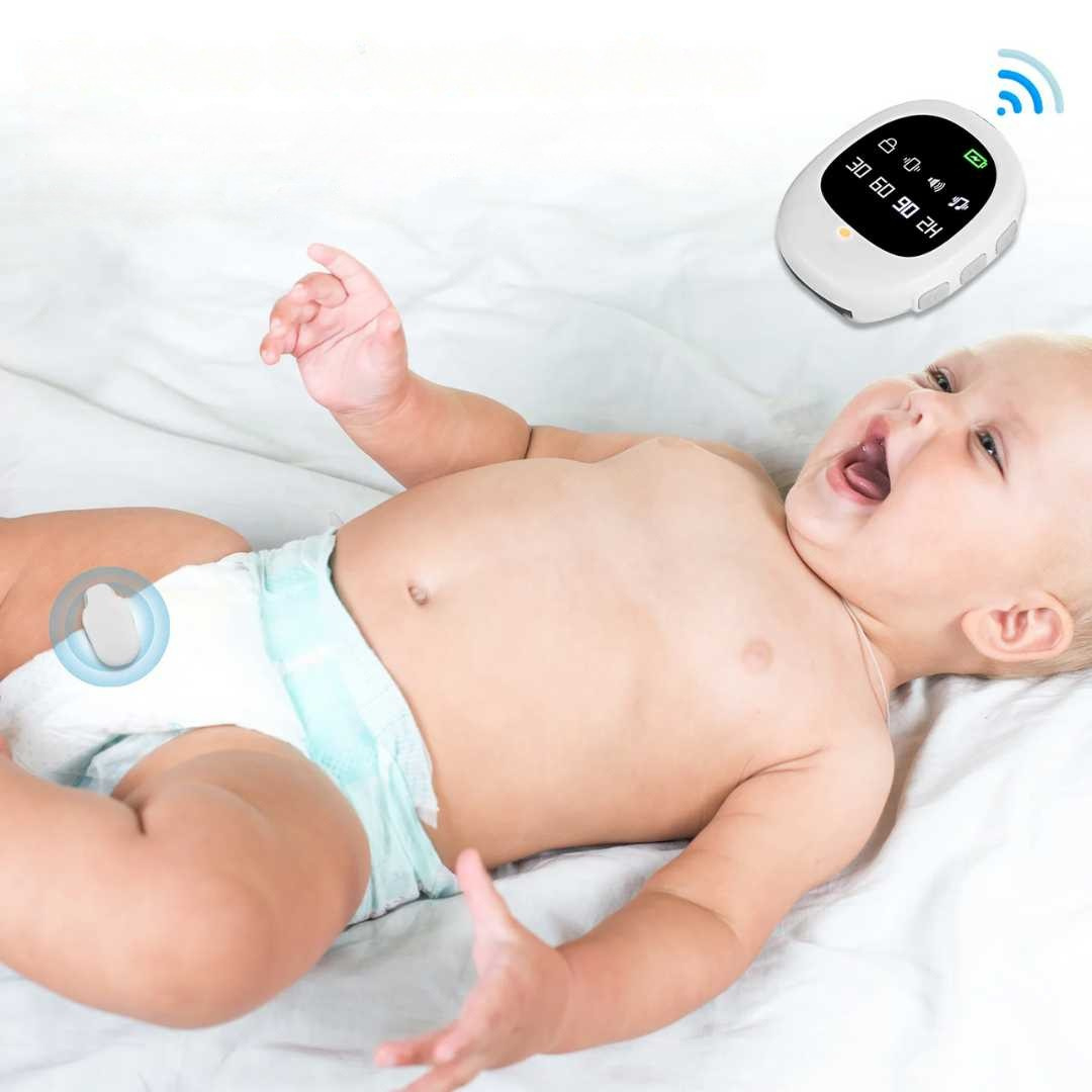 Wireless Bettnässer Alarm für Kinder mit Vibrationssensor und Fernbedienung 2