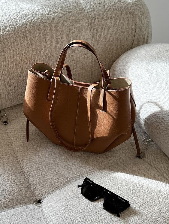Wolff Vintage Umhängetasche Damen – Geräumige Schultertasche aus Kunstleder mit elegantem Design 2
