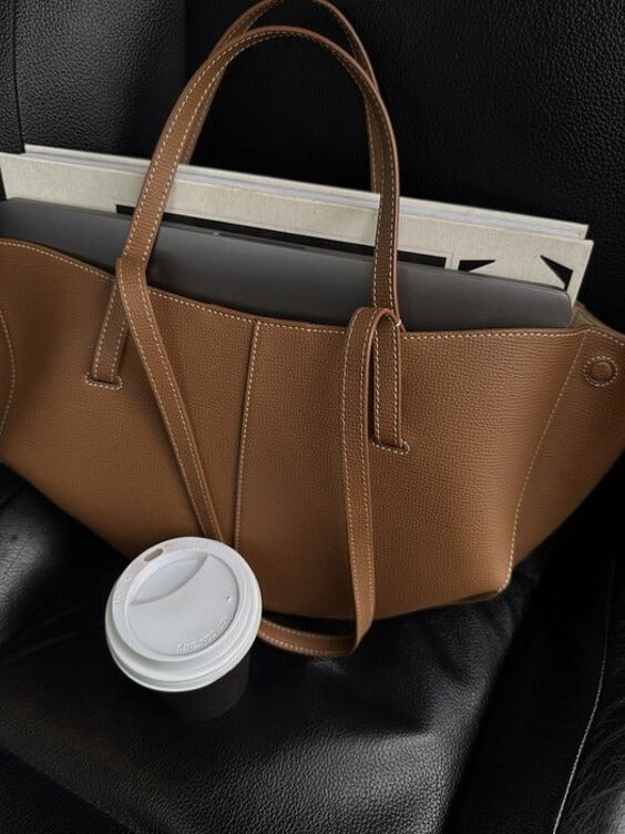 Wolff Vintage Umhängetasche Damen – Geräumige Schultertasche aus Kunstleder mit elegantem Design 5