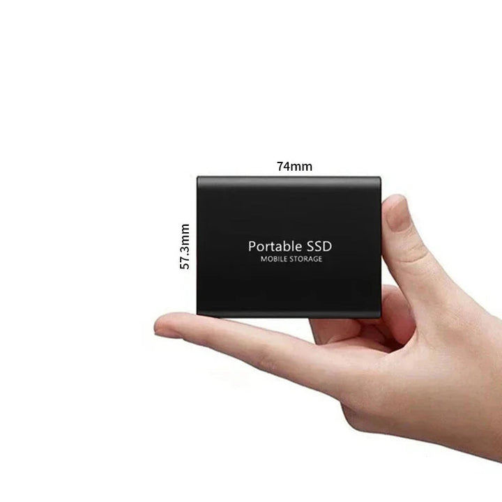 128TB Externe SSD Festplatte – Ultraschnelles USB 3.1 Speichern für Windows, macOS, Android 3