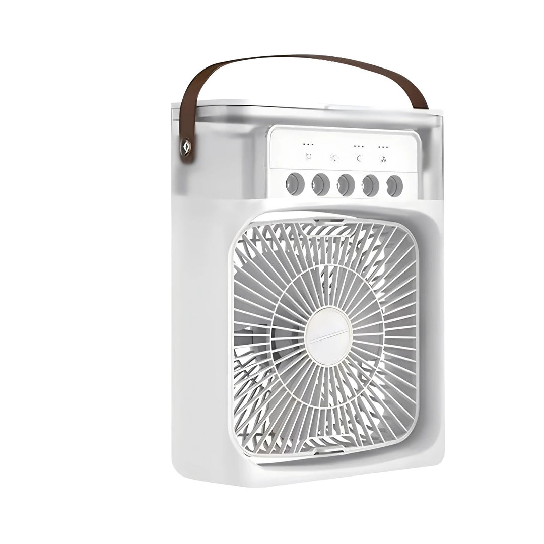 3-in-1 Luftkühler mit Wasser, Ventilator und Klimaanlage – Tragbar, 600 ml Wassertank, 7 Farben LED-Beleuchtung 6