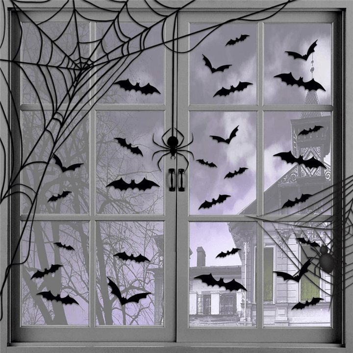 3D Fledermaus-Wandaufkleber – Realistische Halloween-Dekoration für Gruselige Atmosphären 2
