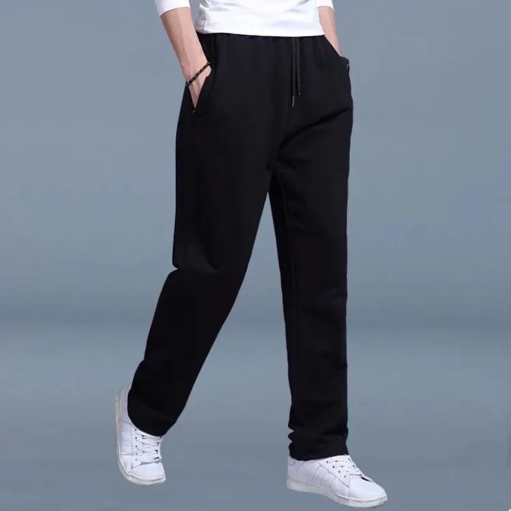AKSELI – Herren Jogginghose aus 90% Baumwolle, Bequem & Modern, Trainingshose 0
