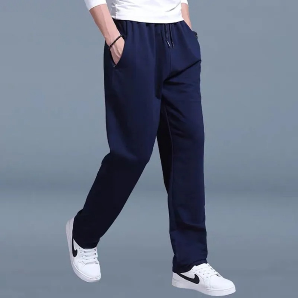 AKSELI – Herren Jogginghose aus 90% Baumwolle, Bequem & Modern, Trainingshose 1