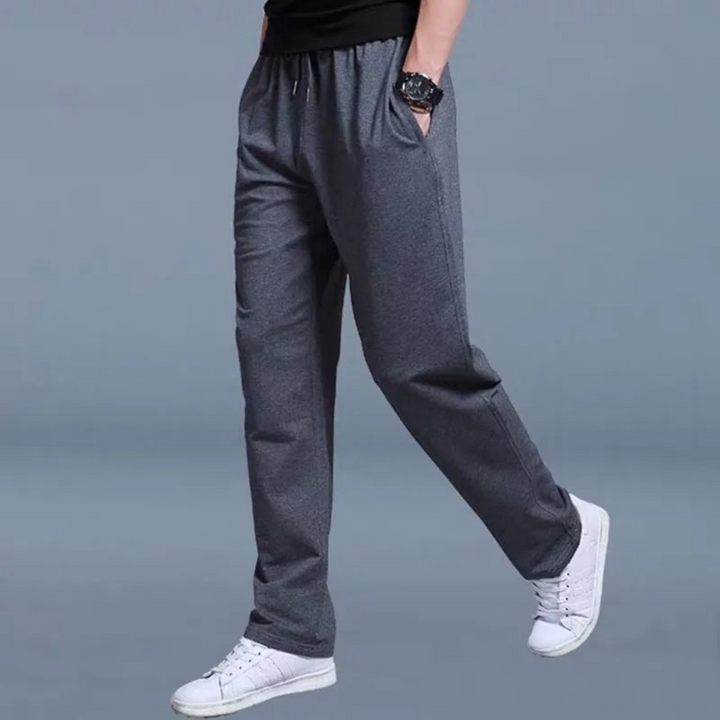 AKSELI – Herren Jogginghose aus 90% Baumwolle, Bequem & Modern, Trainingshose 2