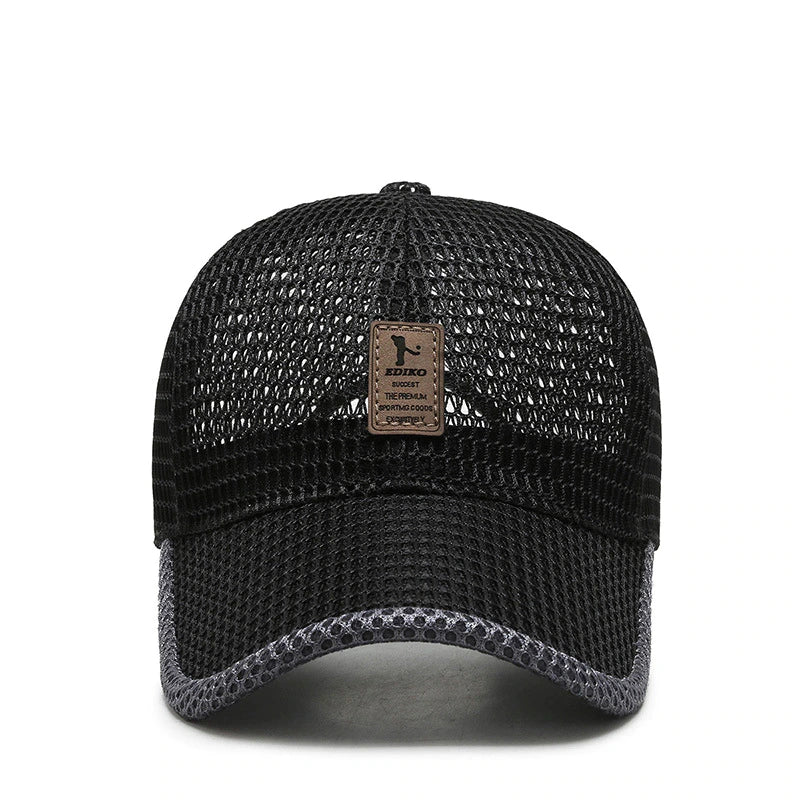 AeroBreeze – Atmungsaktive Sommerkappe Mit Verstellbarem Snapback-Verschluss 1