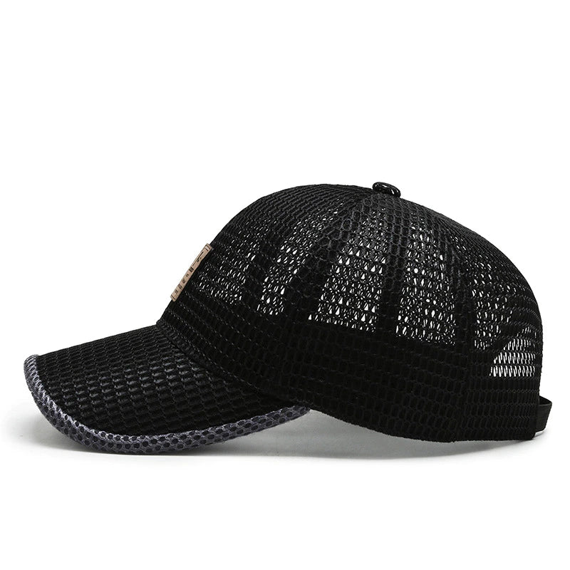 AeroBreeze – Atmungsaktive Sommerkappe Mit Verstellbarem Snapback-Verschluss 2