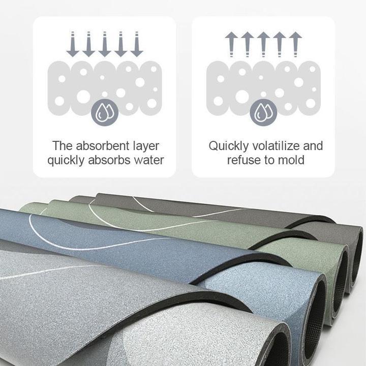 AquaComfort – Schnelltrocknende Badematte mit Hoher Absorption für Komfort 3