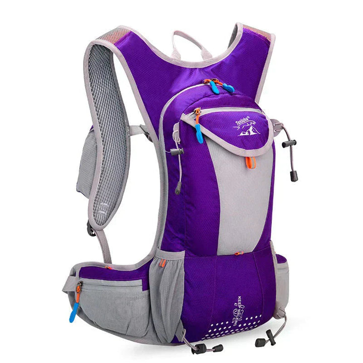 AquaPack – Leichter, wasserdichter Rucksack mit 2L Wasserblase und verstellbaren Riemen 8