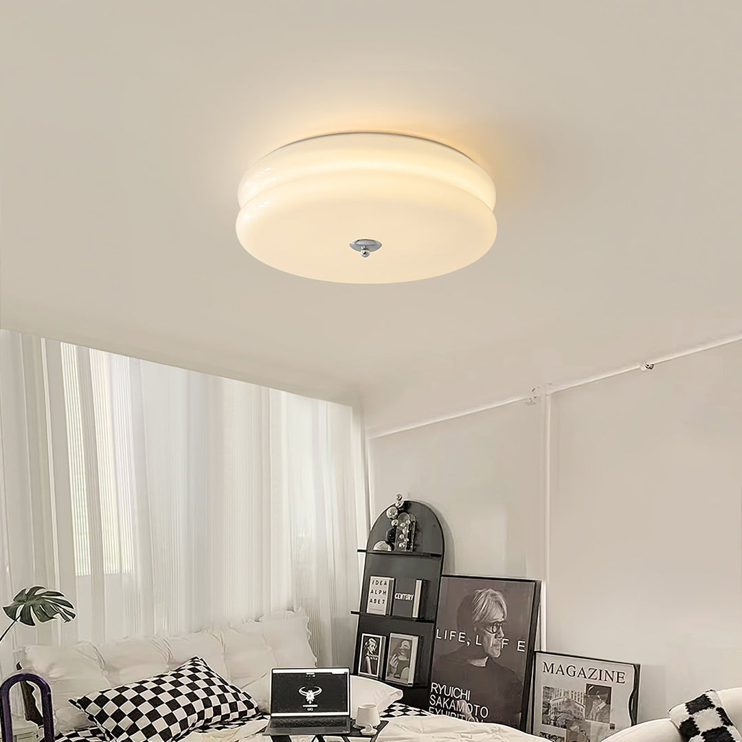Art Deco Vintage Deckenleuchte – Geometrisches Design mit Warmlicht-LED für Wohnzimmer 2