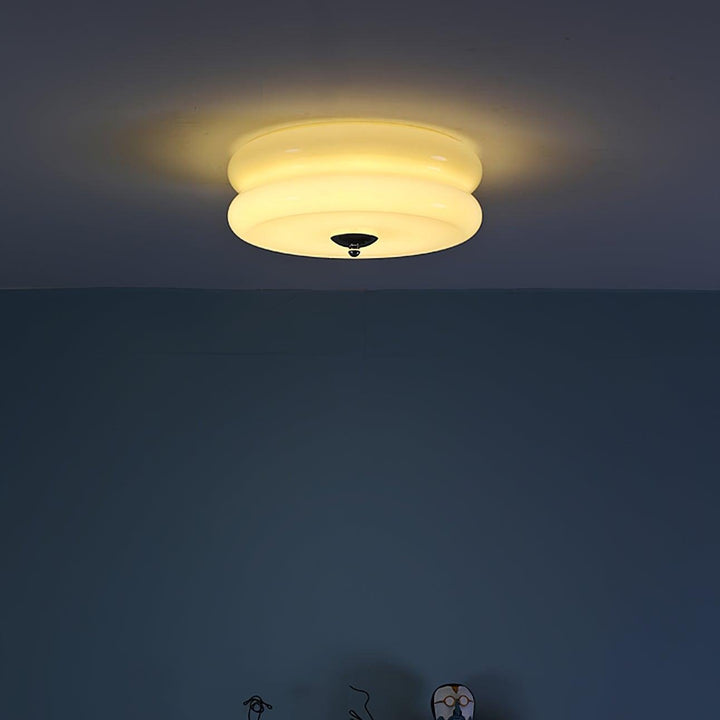 Art Deco Vintage Deckenleuchte – Geometrisches Design mit Warmlicht-LED für Wohnzimmer 6
