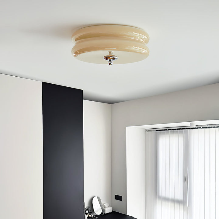 Art Deco Vintage Deckenleuchte – Geometrisches Design mit Warmlicht-LED für Wohnzimmer 7